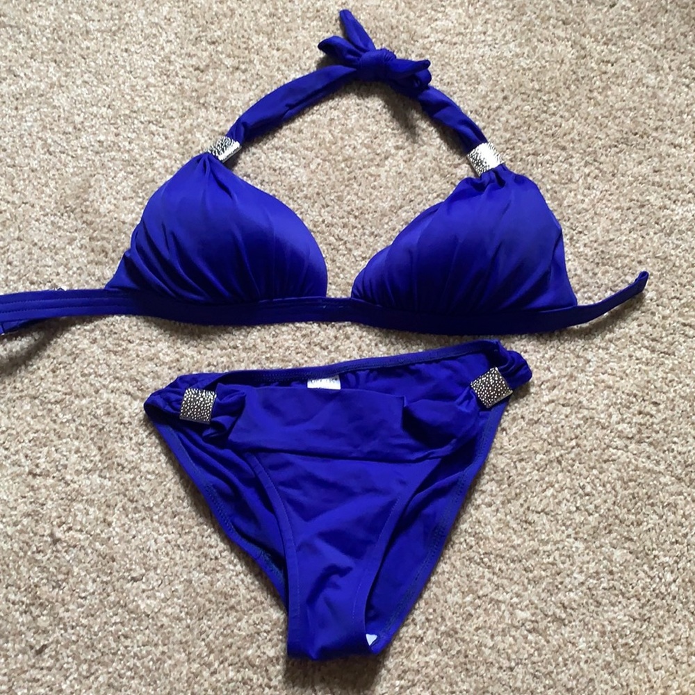 Venus blue swimsuit size 4 / 32C